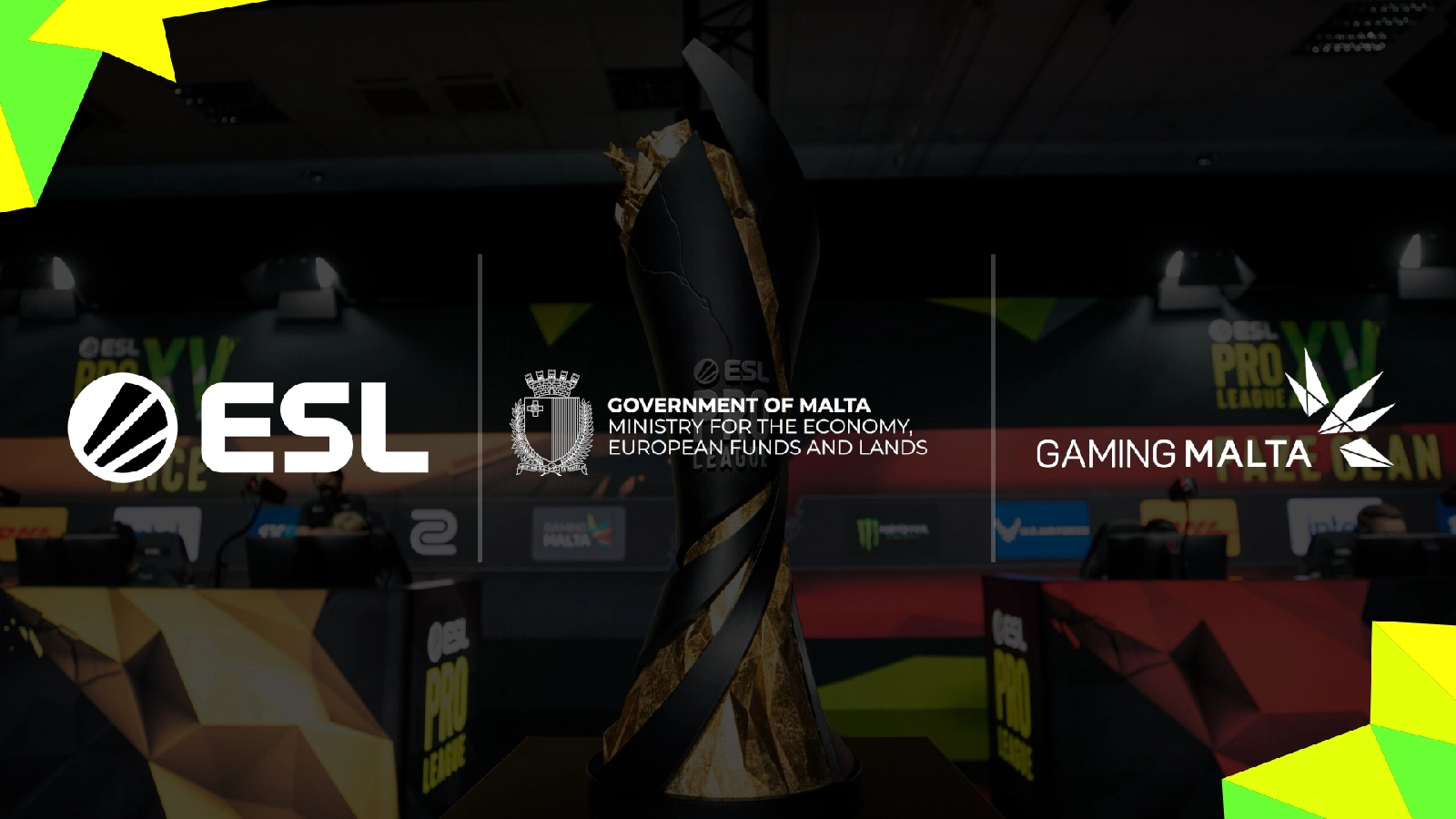 ESL KÍ HỢP ĐỒNG VỚI GAMING MALTA