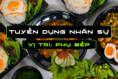 LOKA SPACE TUYỂN DỤNG PHỤ BẾP