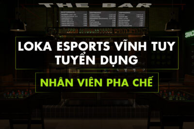 [LOKA SPACE 2] TUYỂN DỤNG NHÂN VIÊN PHA CHẾ