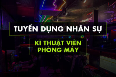 TUYỂN DỤNG KỸ THUẬT VIÊN PHÒNG MÁY